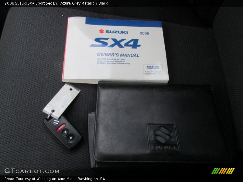 Books/Manuals of 2008 SX4 Sport Sedan