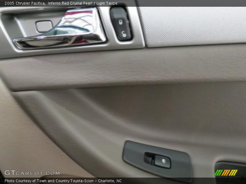 Inferno Red Crystal Pearl / Light Taupe 2005 Chrysler Pacifica