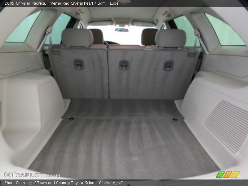 Inferno Red Crystal Pearl / Light Taupe 2005 Chrysler Pacifica
