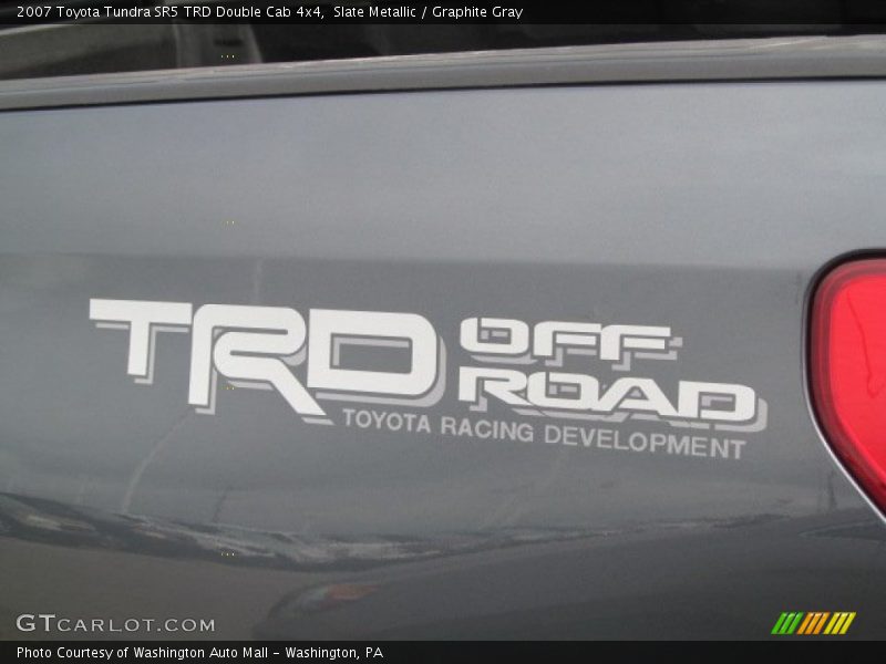 Slate Metallic / Graphite Gray 2007 Toyota Tundra SR5 TRD Double Cab 4x4