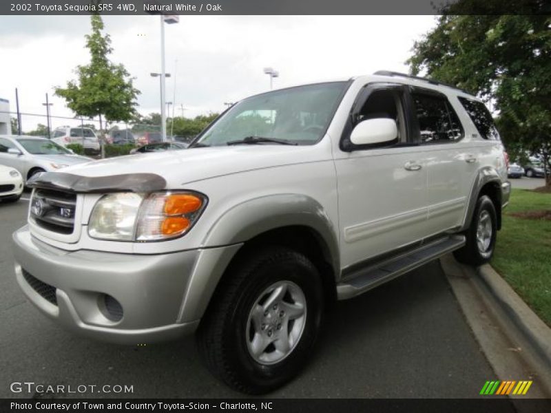 Natural White / Oak 2002 Toyota Sequoia SR5 4WD