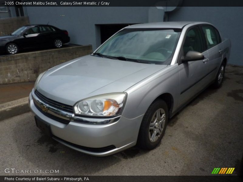 Galaxy Silver Metallic / Gray 2005 Chevrolet Malibu Sedan