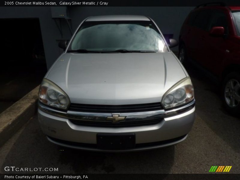 Galaxy Silver Metallic / Gray 2005 Chevrolet Malibu Sedan