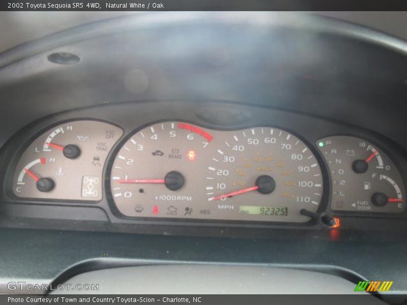 Natural White / Oak 2002 Toyota Sequoia SR5 4WD