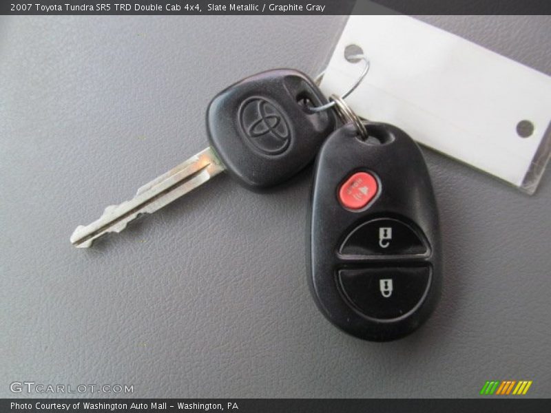 Slate Metallic / Graphite Gray 2007 Toyota Tundra SR5 TRD Double Cab 4x4