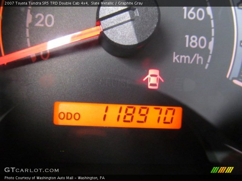 Slate Metallic / Graphite Gray 2007 Toyota Tundra SR5 TRD Double Cab 4x4