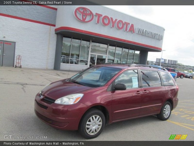 Salsa Red Pearl / Stone 2005 Toyota Sienna CE