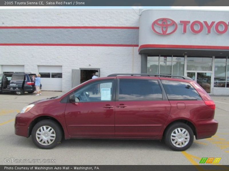 Salsa Red Pearl / Stone 2005 Toyota Sienna CE