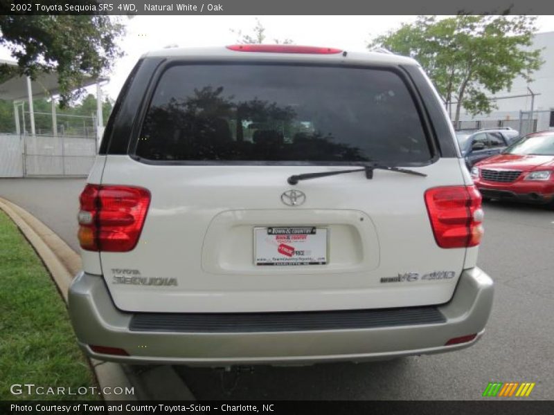 Natural White / Oak 2002 Toyota Sequoia SR5 4WD