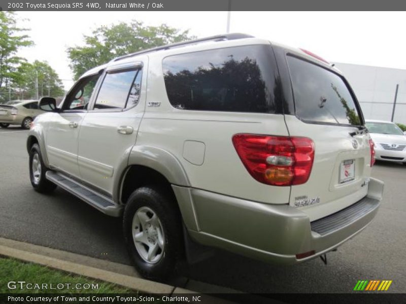 Natural White / Oak 2002 Toyota Sequoia SR5 4WD