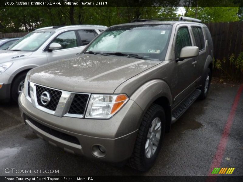 Polished Pewter / Desert 2005 Nissan Pathfinder XE 4x4