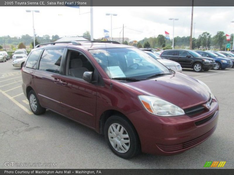 Salsa Red Pearl / Stone 2005 Toyota Sienna CE