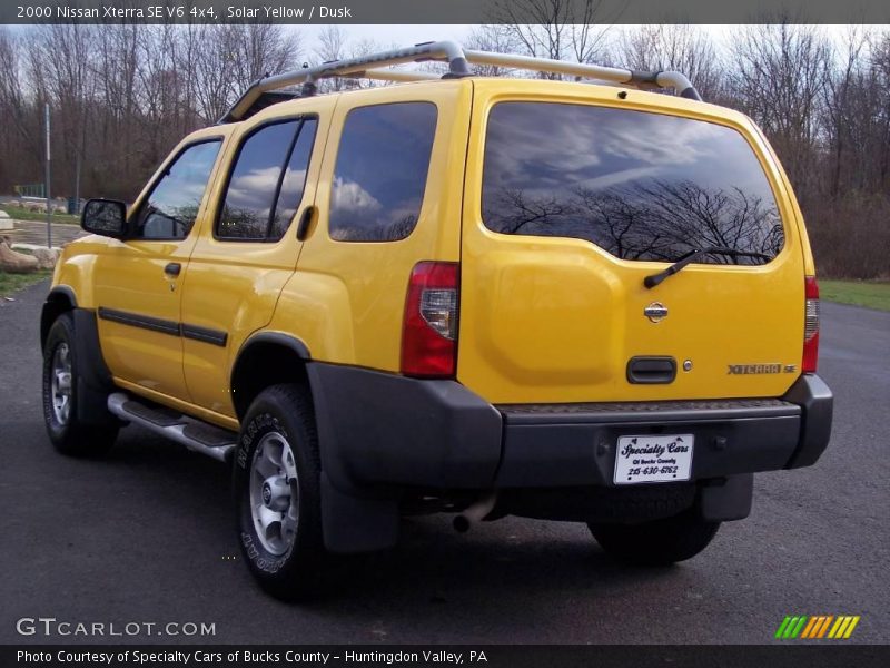 Solar Yellow / Dusk 2000 Nissan Xterra SE V6 4x4