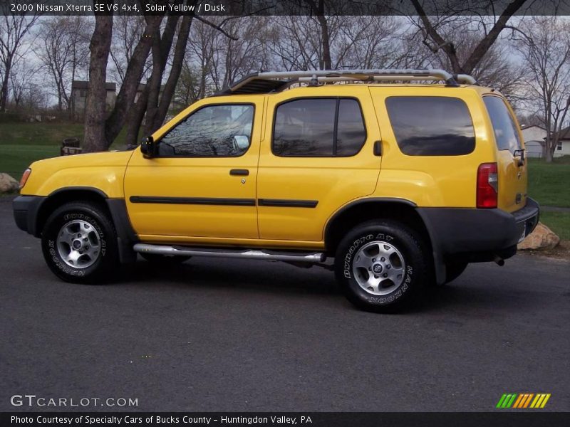Solar Yellow / Dusk 2000 Nissan Xterra SE V6 4x4