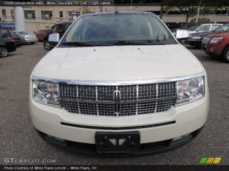 White Chocolate Tri Coat / Light Camel 2008 Lincoln MKX AWD