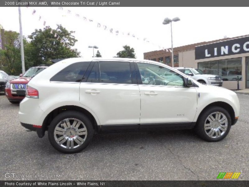 White Chocolate Tri Coat / Light Camel 2008 Lincoln MKX AWD
