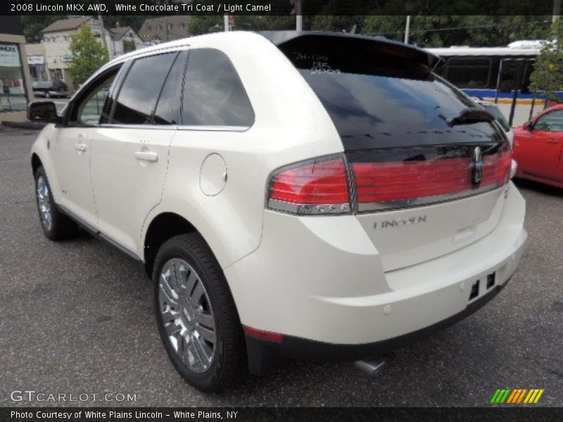 White Chocolate Tri Coat / Light Camel 2008 Lincoln MKX AWD