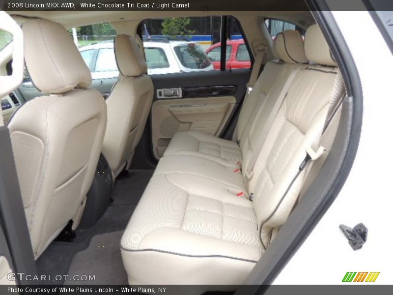 White Chocolate Tri Coat / Light Camel 2008 Lincoln MKX AWD