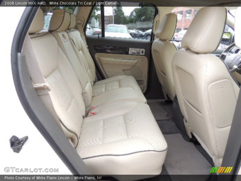 White Chocolate Tri Coat / Light Camel 2008 Lincoln MKX AWD
