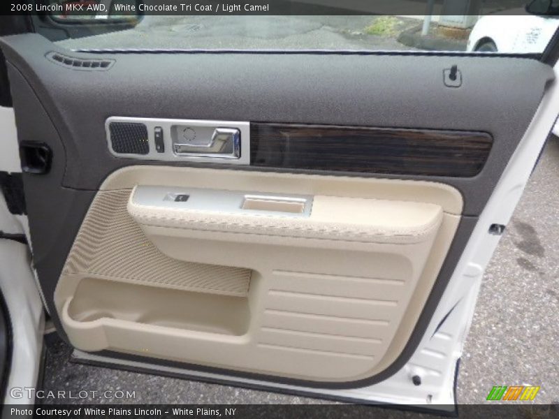 White Chocolate Tri Coat / Light Camel 2008 Lincoln MKX AWD
