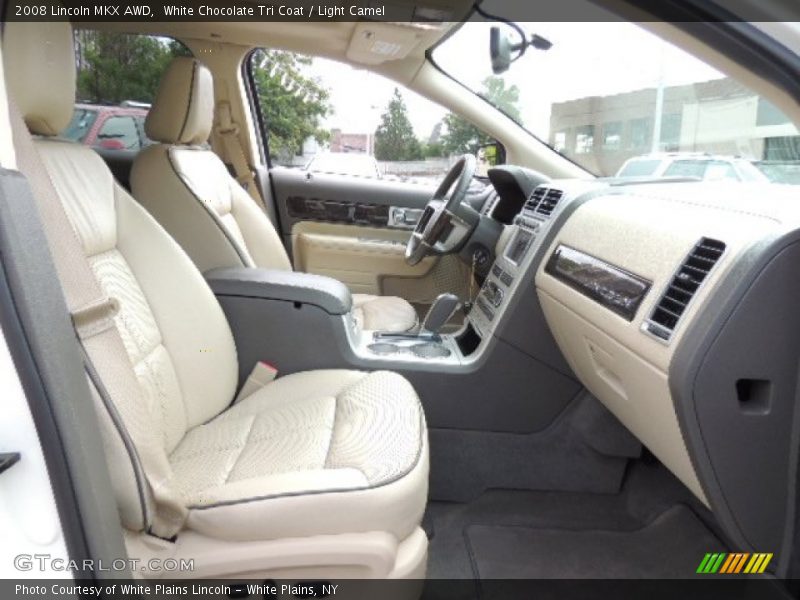 White Chocolate Tri Coat / Light Camel 2008 Lincoln MKX AWD