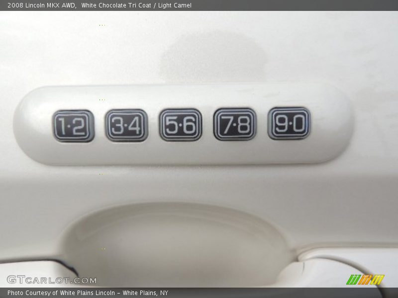 White Chocolate Tri Coat / Light Camel 2008 Lincoln MKX AWD