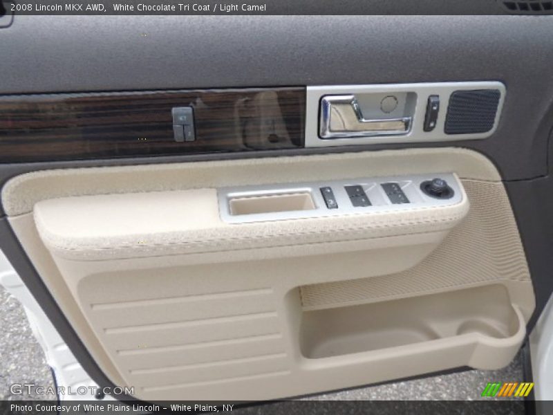 White Chocolate Tri Coat / Light Camel 2008 Lincoln MKX AWD