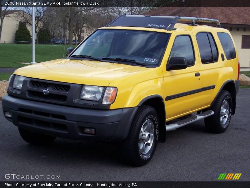 Solar Yellow / Dusk 2000 Nissan Xterra SE V6 4x4