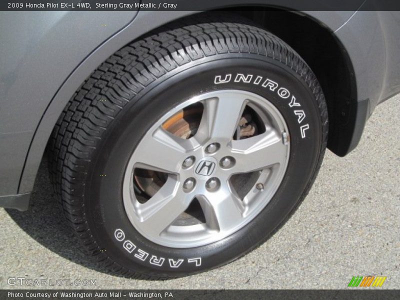 Sterling Gray Metallic / Gray 2009 Honda Pilot EX-L 4WD