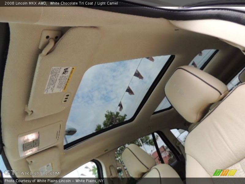 White Chocolate Tri Coat / Light Camel 2008 Lincoln MKX AWD