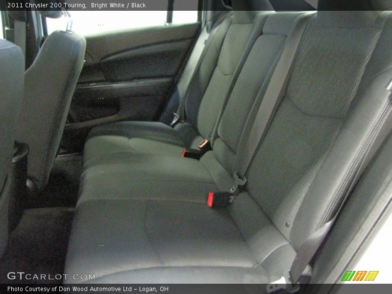 Bright White / Black 2011 Chrysler 200 Touring