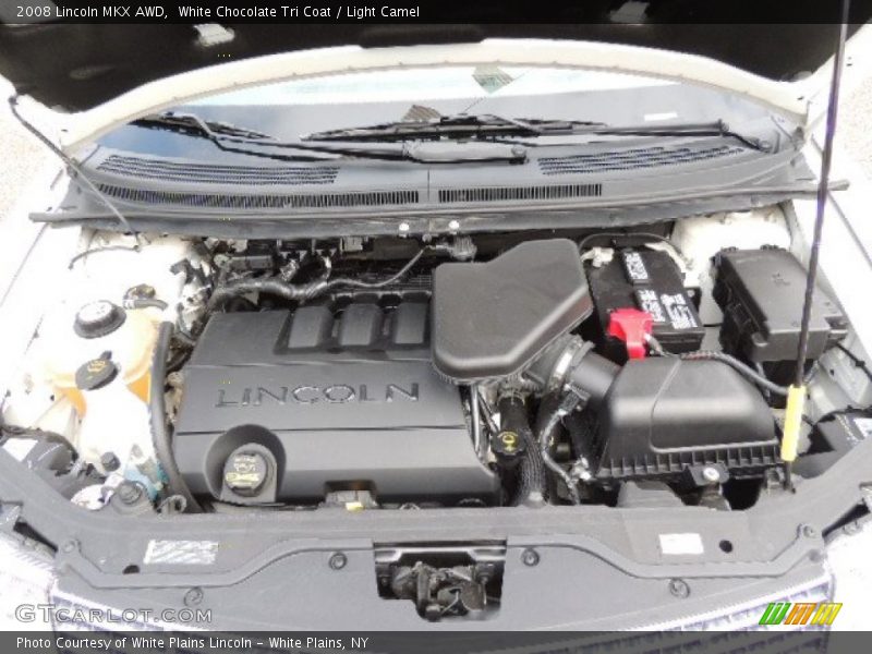White Chocolate Tri Coat / Light Camel 2008 Lincoln MKX AWD