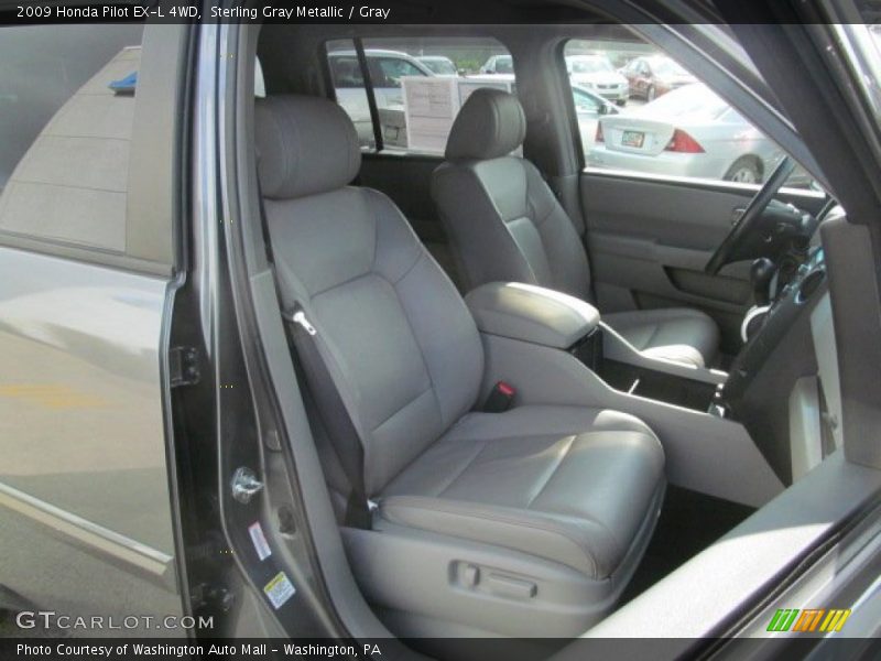 Sterling Gray Metallic / Gray 2009 Honda Pilot EX-L 4WD