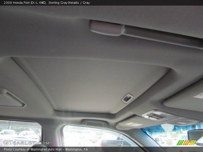 Sterling Gray Metallic / Gray 2009 Honda Pilot EX-L 4WD
