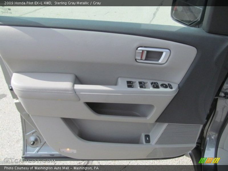 Sterling Gray Metallic / Gray 2009 Honda Pilot EX-L 4WD