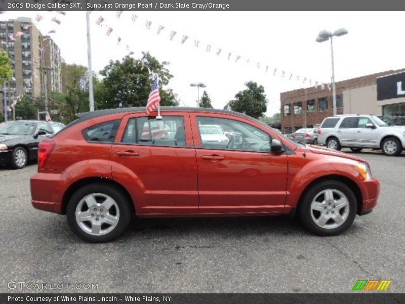  2009 Caliber SXT Sunburst Orange Pearl