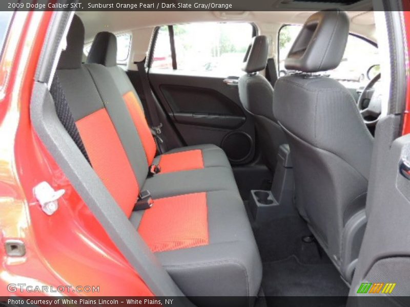 Rear Seat of 2009 Caliber SXT