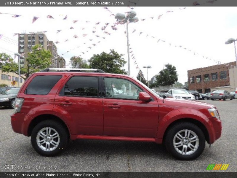  2010 Mariner V6 Premier 4WD Sangria Red Metallic
