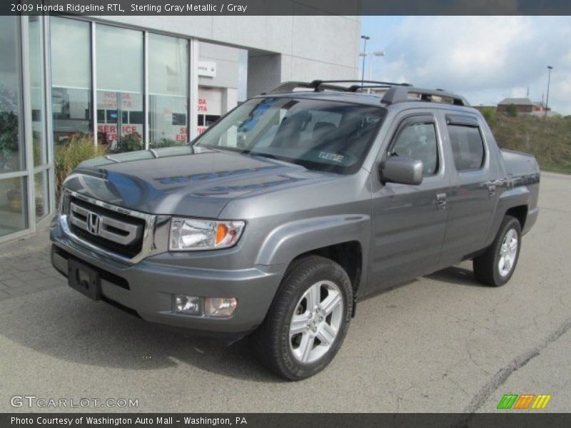 Sterling Gray Metallic / Gray 2009 Honda Ridgeline RTL