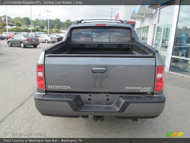 Sterling Gray Metallic / Gray 2009 Honda Ridgeline RTL
