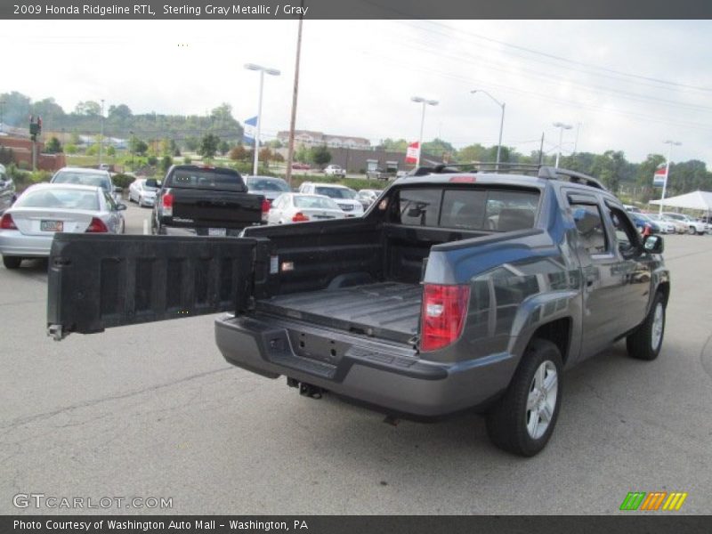 Sterling Gray Metallic / Gray 2009 Honda Ridgeline RTL