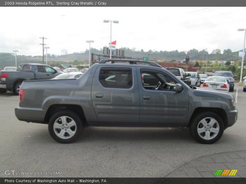 Sterling Gray Metallic / Gray 2009 Honda Ridgeline RTL