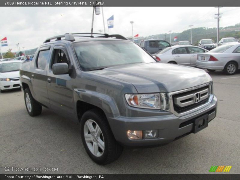 Sterling Gray Metallic / Gray 2009 Honda Ridgeline RTL