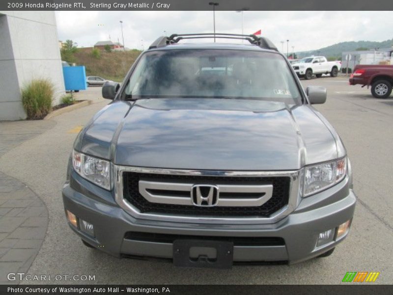 Sterling Gray Metallic / Gray 2009 Honda Ridgeline RTL