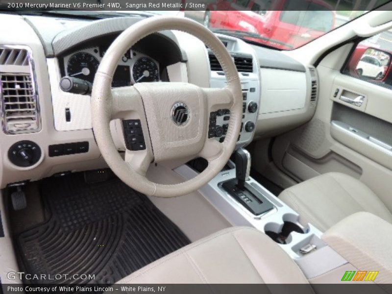 Stone Interior - 2010 Mariner V6 Premier 4WD 
