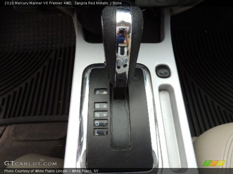  2010 Mariner V6 Premier 4WD 6 Speed Automatic Shifter