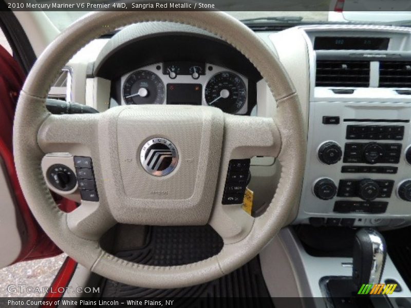  2010 Mariner V6 Premier 4WD Steering Wheel