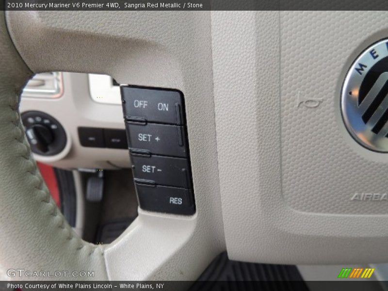 Controls of 2010 Mariner V6 Premier 4WD