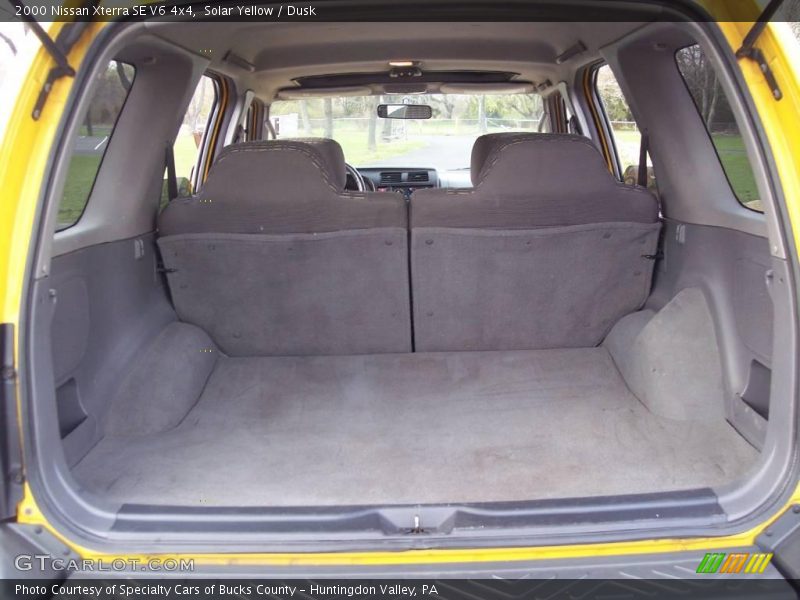Solar Yellow / Dusk 2000 Nissan Xterra SE V6 4x4