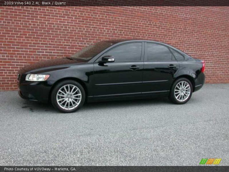 Black / Quartz 2009 Volvo S40 2.4i